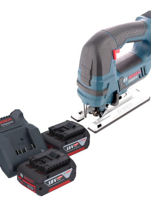 Bosch GST 18V-Li B Professional Akku Stichsäge 18 V + 2x Akku 4,0 Ah + Ladegerät