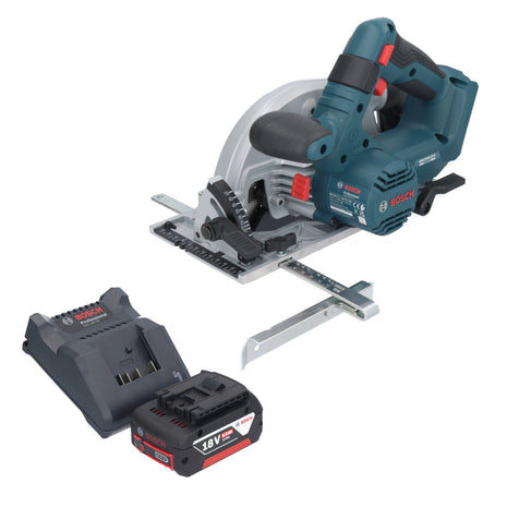 Bosch GKS 18V-57-2 Professional Scie circulaire portative sans fil 18 V 165 mm Brushless + 1x batterie 5,0 Ah + chargeur