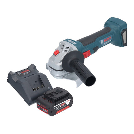 Bosch GWS 18V-7 Professional Akku Winkelschleifer 18 V 125 mm Brushless + 1x Akku 5,0 Ah + Ladegerät