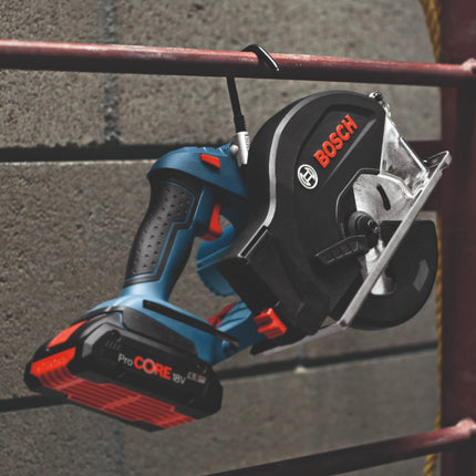 Bosch GKM 18V-50 Professional Akku Metall Handkreissäge 18 V 136 mm Brushless + 1x Akku 4,0 Ah + L-Boxx - ohne Ladegerät