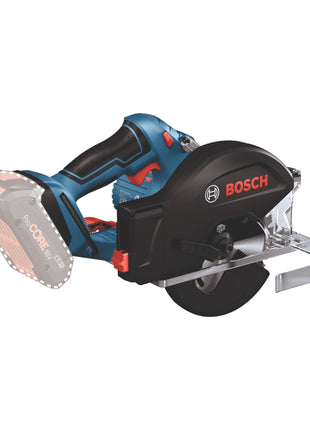 Bosch GKM 18V-50 Professional Akku Metall Handkreissäge 18 V 136 mm Brushless + 2x Akku 4,0 Ah + Ladegerät + L-Boxx