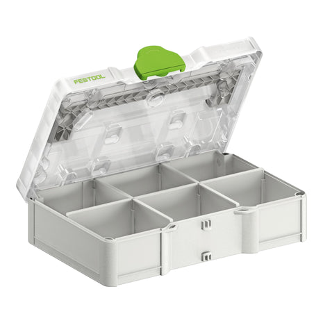 Festool Systainer SYS3 S 76 TRA 265 x 171 x 76 mm (577817) para piezas pequeñas y accesorios