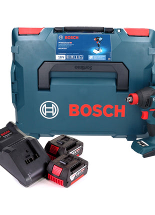 Bosch GDX 18V-210 C Professional Visseuse à chocs sans fil 18 V 210 Nm Brushless + 2x batterie 5,0 Ah + chargeur + L-Boxx