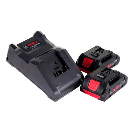 Bosch GDX 18V-210 C Professional Akku Drehschlagschrauber 18 V 210 Nm Brushless + 2x ProCORE Akku 4,0 Ah + Ladegerät + L-Boxx