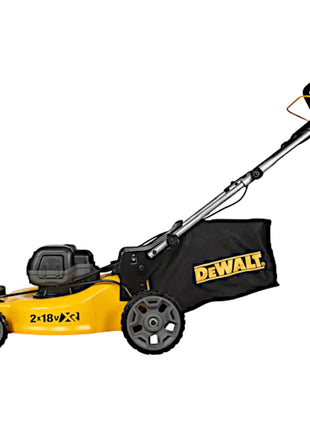 DeWalt DCMW 564 M2 Akku Rasenmäher 36 V ( 2x 18 V ) 48 cm Brushless + 2x Akku 4,0 Ah + Ladegerät