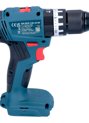 Bosch GSB 18V-45 Professional Perceuse-visseuse à percussion sans fil 18 V 45 Nm Brushless + 2x batterie 4,0 Ah + chargeur