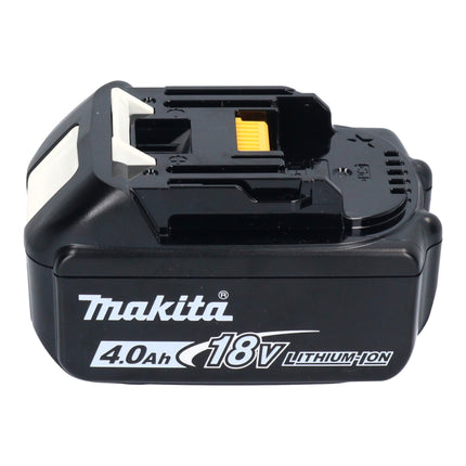 Makita DHR 202 M1W Trapano a percussione a batteria 18 V 20 mm 2,0 J bianco + 1x batteria ricaricabile 4,0 Ah + custodia - senza caricabatterie