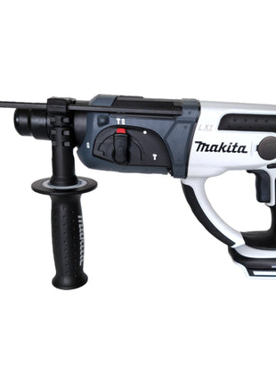 Makita DHR 202 SMW Akku Bohrhammer 18 V 20 mm 2,0 J weiß + 2x Akku 4,0 Ah + Ladegerät + Koffer