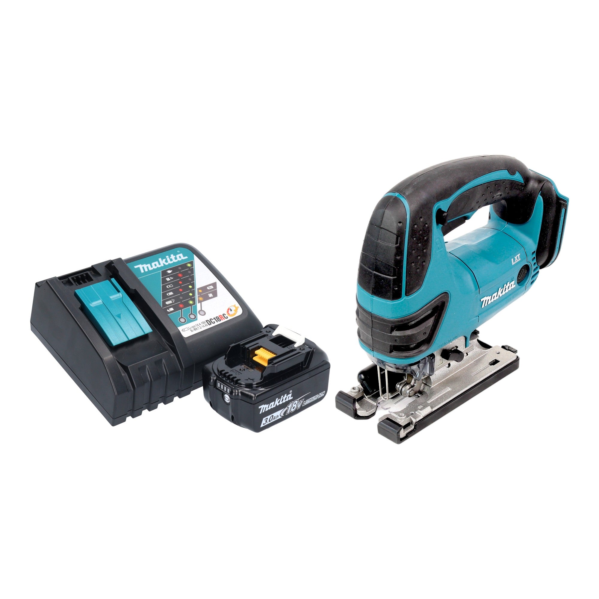 Makita DJV 180 RF1X Akku Stichsaege 18 V 135 mm 1x Akku 3 0 Ah Ladegeraet 0 - toolbrothers