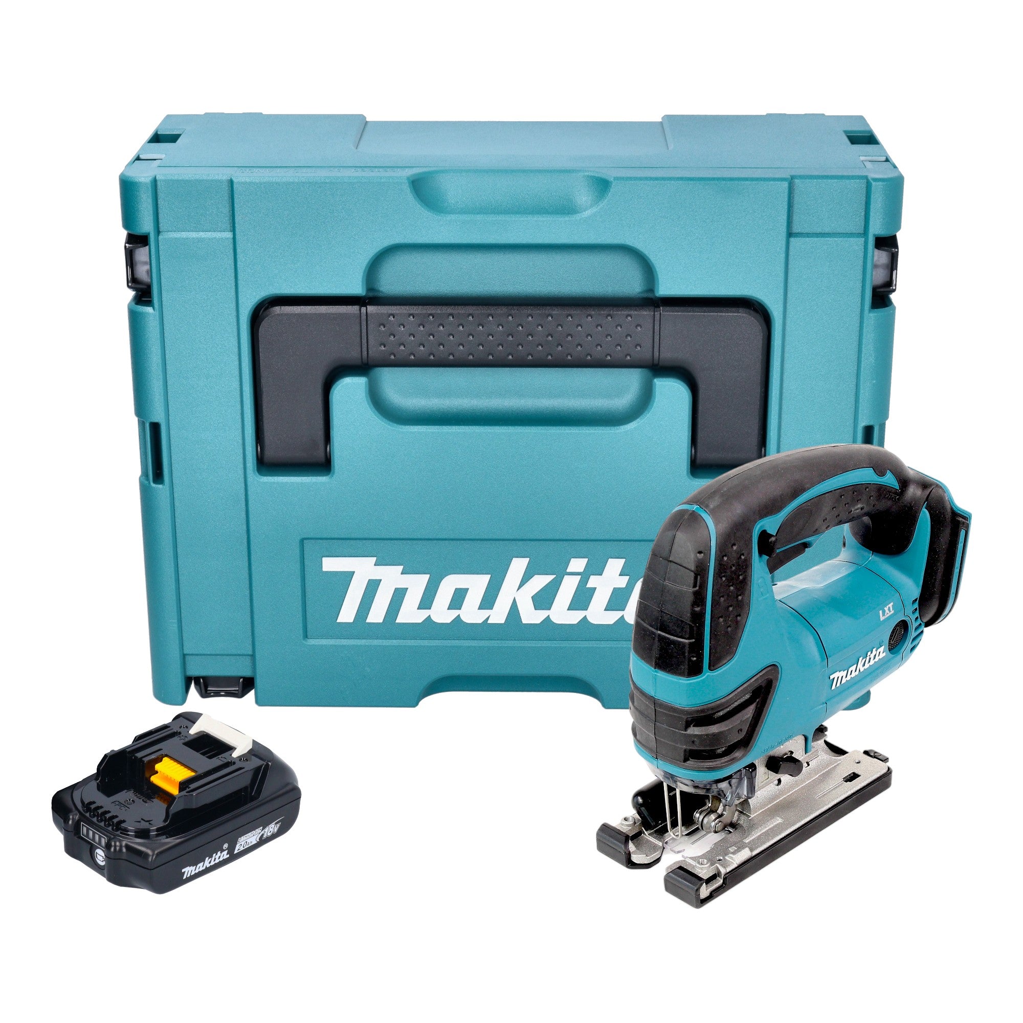 Makita DJV 180 A1XJ Akku Stichsaege 18 V 135 mm 1x Akku 2 0 Ah Makpac ohne Ladegeraet 0 - toolbrothers