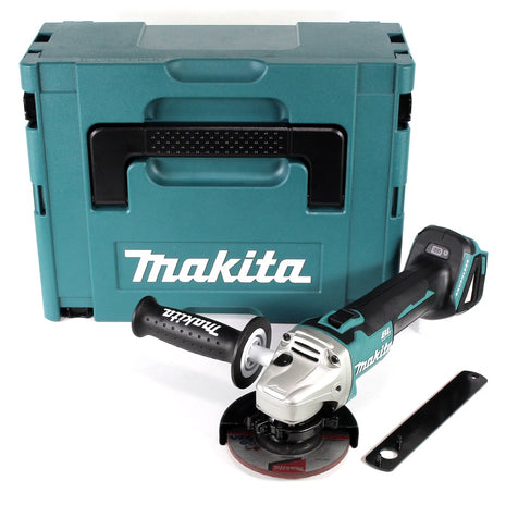 Makita DGA 454 ZJ Akku Winkelschleifer 18 V 115mm Solo + Makpac - ohne Akku, ohne Ladegerät - Toolbrothers