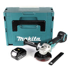 Makita DGA 454 T1J Akku Winkelschleifer 18 V 115mm + 1x Akku 5,0Ah + Makpac - ohne Ladegerät - Toolbrothers