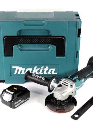 Makita DGA 454 G1J Akku Winkelschleifer 18 V 115mm + 1x Akku 6,0Ah + Makpac - ohne Ladegerät - Toolbrothers