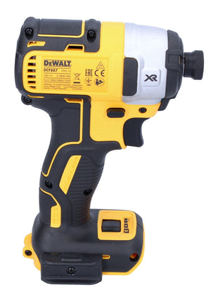 DeWalt DCF 887 NT Clé à choc sans fil 18 V 205 Nm 1/4'' Brushless + TSTAK + DeWalt DCL 040 18V XR Li-Ion Lampe sans fil