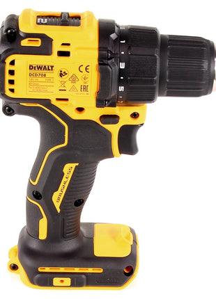 Akumulatorowa wiertarko-wkrętarka DeWalt DCD 708 NT 18 V Li-Ion Brushless Solo w pudełku TSTAK - bez akumulatora, bez ładowarki