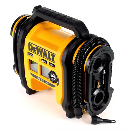 DeWalt DCC 018 N Akku Luftkompressor 18V 11bar KFZ + 2x Akku 2,0Ah + Ladegerät - Toolbrothers