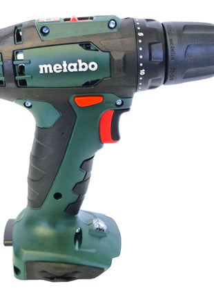 Metabo BS 18 Perceuse-visseuse sans fil 18 V 48 Nm + 1x batterie 4,0 Ah + boîte à embouts + sacoche - sans chargeur