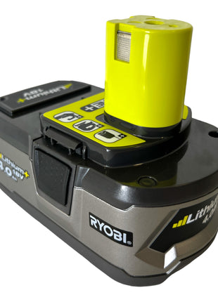 Ryobi RB18L40 Akku 18 V 4,0 Ah / 4000 mAh Li-Ion ONE+ 2 Stk. ( 2x 5133001907 ) mit Ladestandanzeige