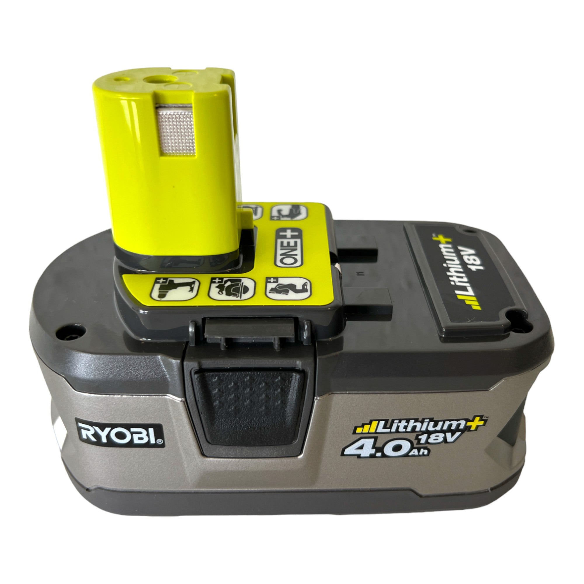 RYOBI RB18L40 Akku 18 V 4 0 Ah 4000 mAh Li Ion ONE 2 Stk 2x 5133001907 mit Ladestandanzeige 3 - toolbrothers