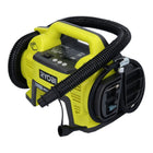 RYOBI R18I-215 Akku Kompressor 18 V 10,34 bar Druck + 2x Akku 1,5 Ah + Ladegerät