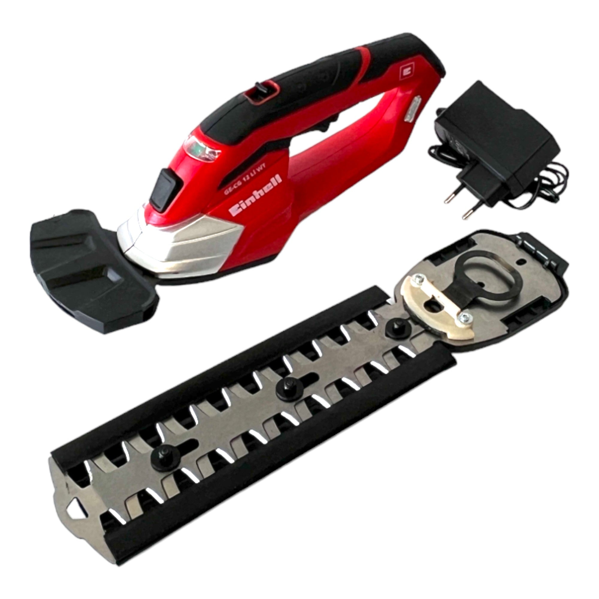 Einhell GE CG 12 Li WT Akku Gras und Strauchschere 12 V 10 19 cm 3410411 integrierter Akku 1 5 Ah Ladegeraet 0 - toolbrothers