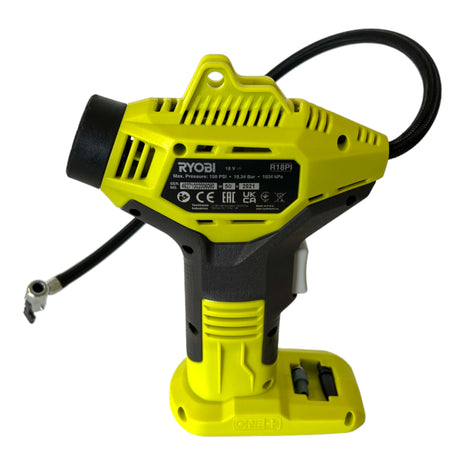 RYOBI R18PI-115 Compressore manuale a batteria 18 V 10,3 bar + 1x batteria 1,5 Ah + caricatore