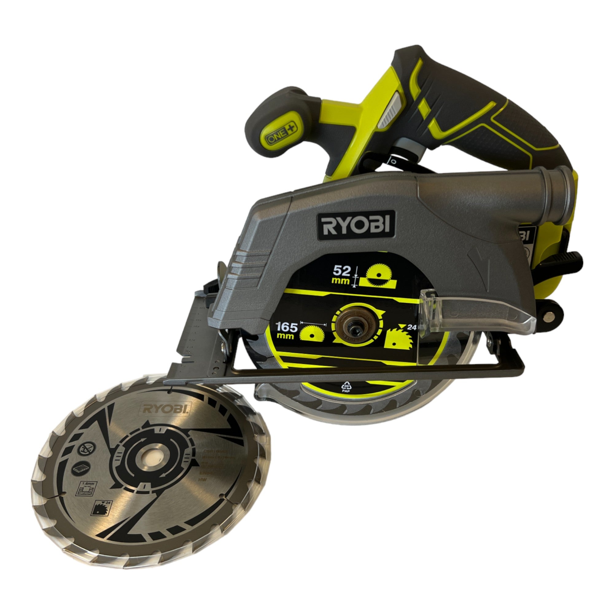 RYOBI R18CS 115 Akku Handkreissaege 18 V 165 mm 1x Akku 1 5 Ah Ladegeraet 1 - toolbrothers