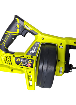 Limpiador de tuberías a batería Ryobi R18DA-115 18 V ONE+ 7,6 mx 16 mm + 1x batería 1,5 Ah + cargador