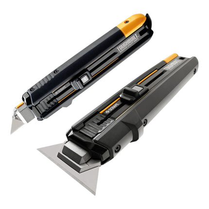 Toughbuilt TB-H4S5-01 Coltello multiuso per tagliare e raschiare + 5x lama di ricambio