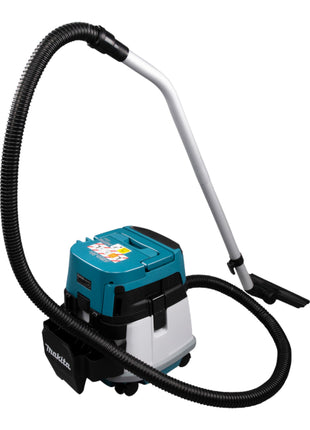 Aspirador inalámbrico Makita DVC 157 LZX3 36 V (2x 18 V) 15 l polvo clase L sin escobillas + accesorios - sin batería, sin cargador