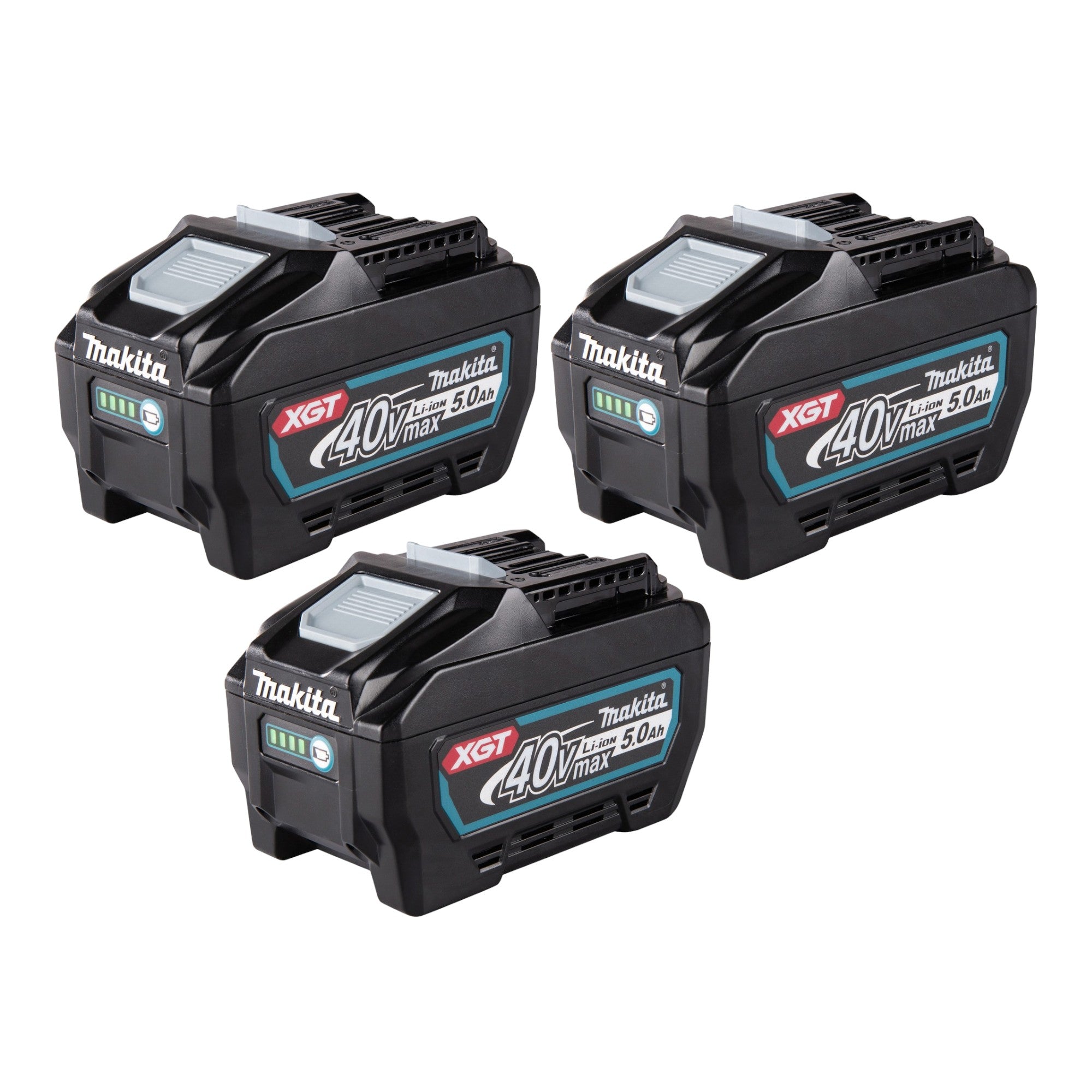 Makita 3x BL 4050 F Akku 40 V max 5 0 Ah 5000 mAh Li Ion XGT 3x 191L47 8 IP64 mit Ladestandanzeige 0 - toolbrothers