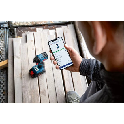 Bosch GDR 18V-220 C Avvitatore a impulsi professionale a batteria 18 V 220 Nm brushless + L-BOXX ( 06019L6001 ) - senza batteria, senza caricabatterie