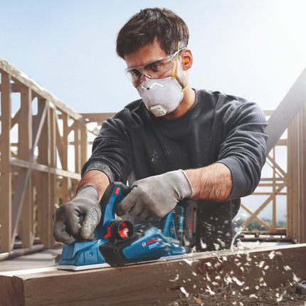 Bosch GHO 18V-26 Pialla professionale a batteria 18 V 2,6 mm senza spazzole ( 06015B5000 ) + L-Boxx - senza batteria, senza caricabatterie