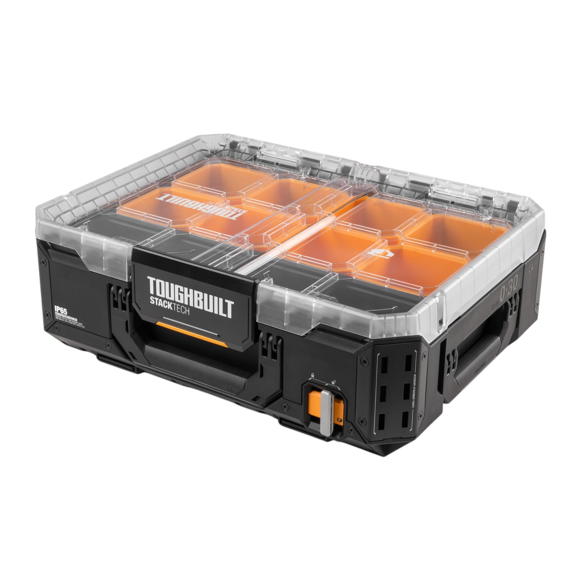 Toughbuilt STACKTECH TB B1 O 30 Organizer 53 x 40 x 18 cm 8x Inlay 4x Trennwand 0 - toolbrothers