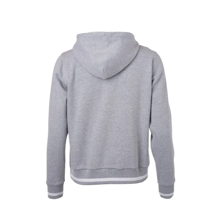 Der L-BOXX Hoodie in Grau-Weiß (Herren / Größe M) - Sportlich und Bequem