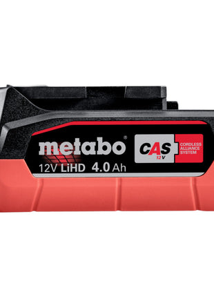 Batería Metabo LiHD 12 V 4,0 Ah / 4000 mAh Li-Ion con indicador de nivel de carga (625349000)