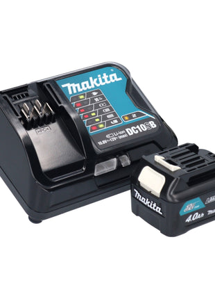 Aspirador a batería Makita CL 108 FDSM1P 12 V máx. 0,6 L rosa + 1x batería 4,0 Ah + cargador