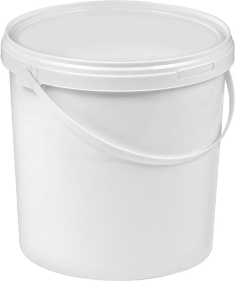 Secchio ( 9000450006 ) 10 l in plastica, bianco per alimenti Ø 250 mm altezza 265 mm