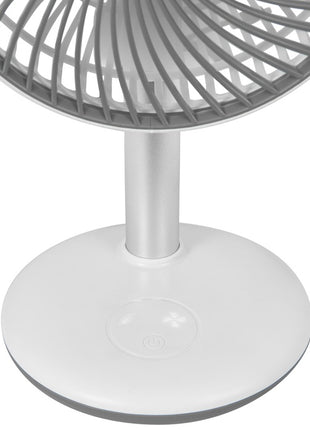 Akku-Tischventilator VENTI 3010 R ( 4000896645 ) Ø 15 cm Höhe 288 mm weiss