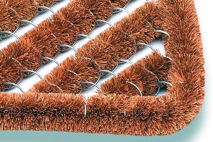 Zerbino a spazzola in cocco ( 9000471278 ) cocco naturale/acciaio