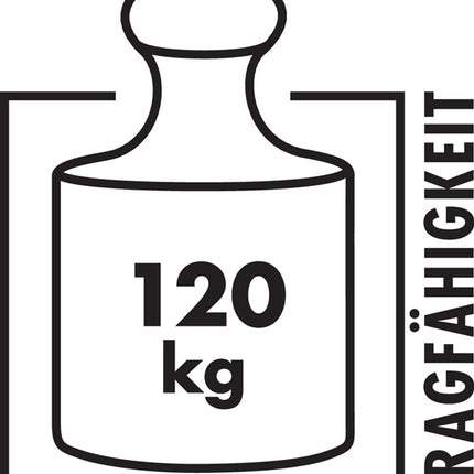 Drehhocker ( 9146454561 ) mit Rollen Sitzhöhenverstellung 470-600 mm