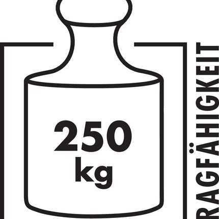 Arbeitsdrehstuhl W13 ( 9000454703 ) Bodengleiter + Fußstütze Grifffarbe schwarz 590-840 mm