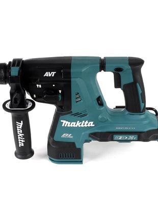 Makita DHR 280 PM4J 2 x 18 V 36 V Li-Ion Akku Bohrhammer 28 mm Brushless für SDS-PLUS im Makpac + 4 x 4,0 Ah Akku + Doppelladegerät - Toolbrothers