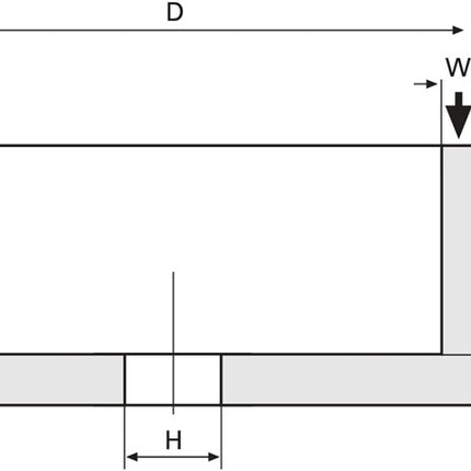 Ruota a tazza Tyrolit ( 4000869873 ) 100 mm foro 20 mm