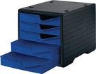 Caja de almacenamiento Styro (9000493477) 5 cajones negro/azul