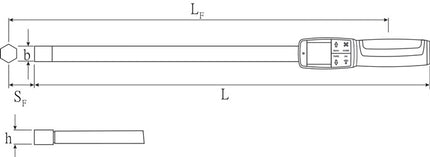 Chiave angolare/coppia Stahlwille 714/6 ( 8000332369 ) 6 - 60 Nm