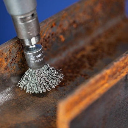 PFERD Pinselbürste PBU ST ( 8000432595 ) Ø 20 mm Drahtstärke 0,5 mm 18000 min-¹