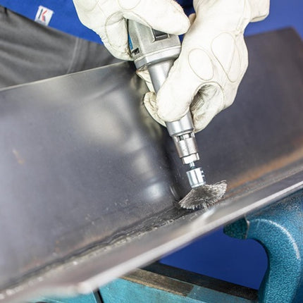 PFERD Pinselbürste PBU INOX ( 8000432617 ) Ø 20 mm Drahtstärke 0,2 mm 18000 min-¹