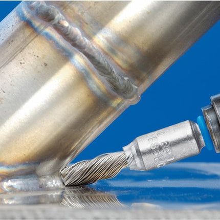 Spazzola PFERD PBGS INOX ( 8000432689 ) Ø 10 mm spessore del filo 0,2 mm 10000 min-¹