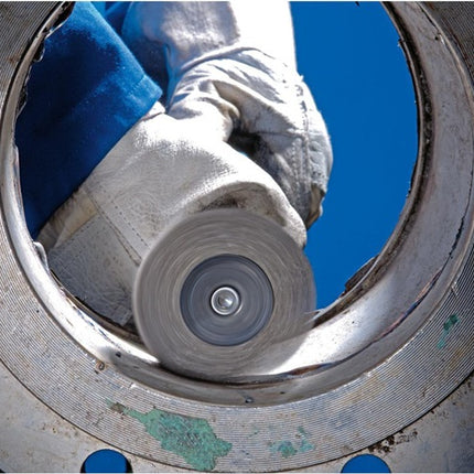 PFERD spazzola rotonda RBU INOX ( 8000433048 ) Ø 80 mm spessore del filo 0,2 mm